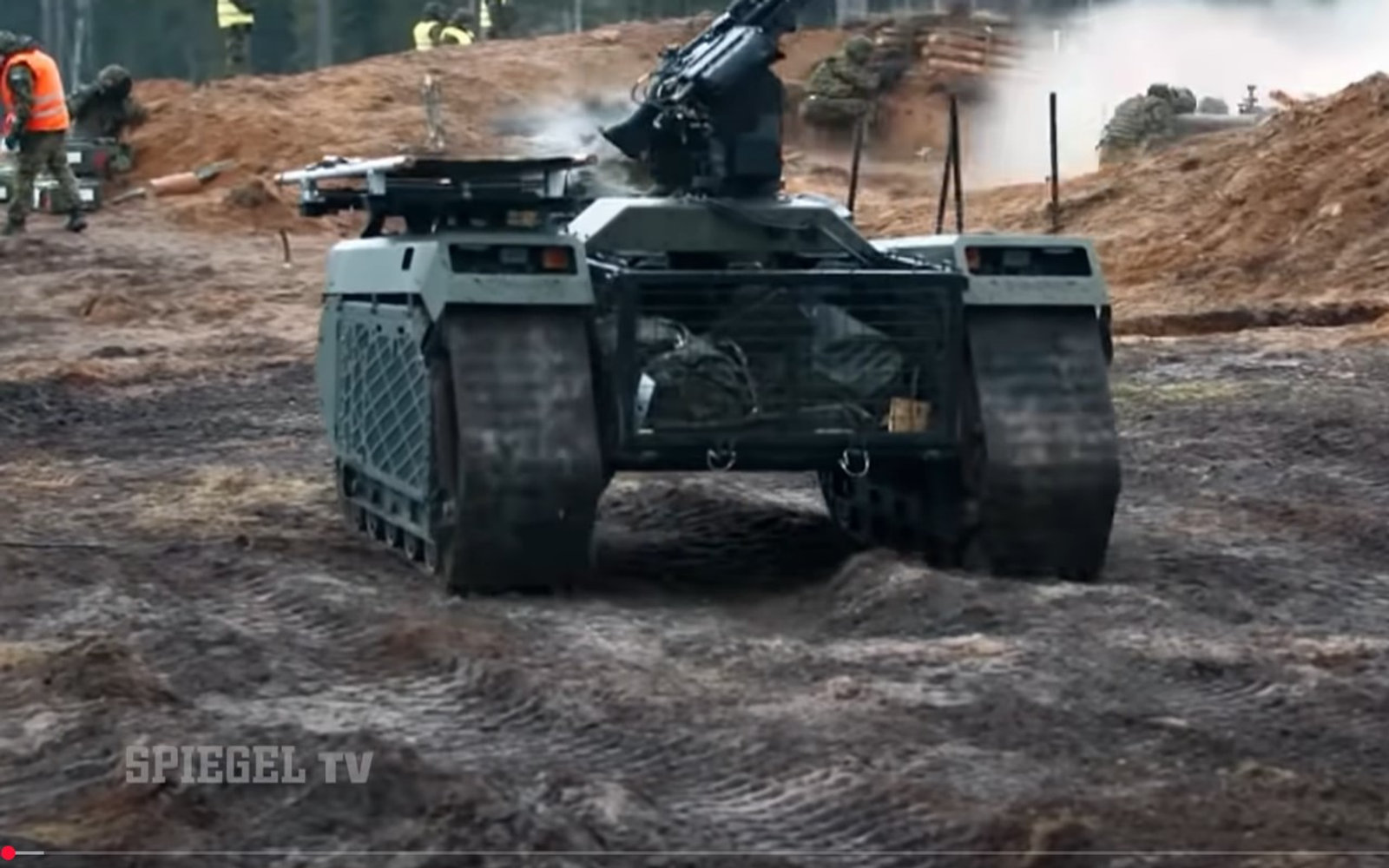Krieg als Geschäft – Roboter an die Front | SPIEGEL TV